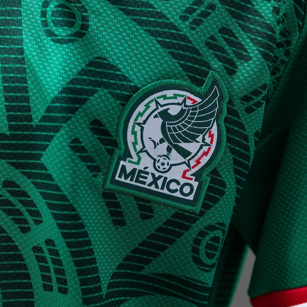 Kids Mexico Home Jersey 2026 World Cup Football Kit Soccer Shirt