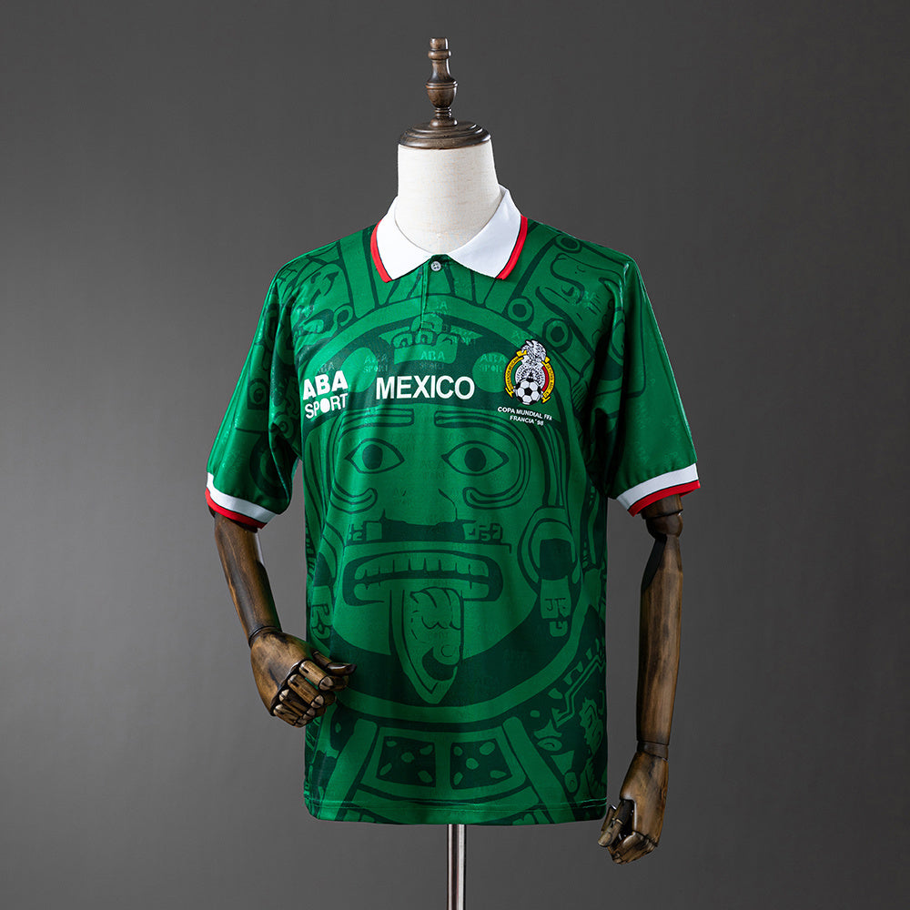 Mexico Jersey 1998 Home Retro Football Kit