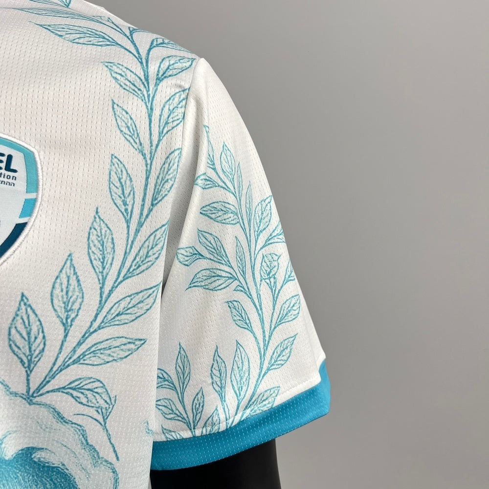 Fans Version Israel Jersey 2025 White Football Kit Soccer Jersey
