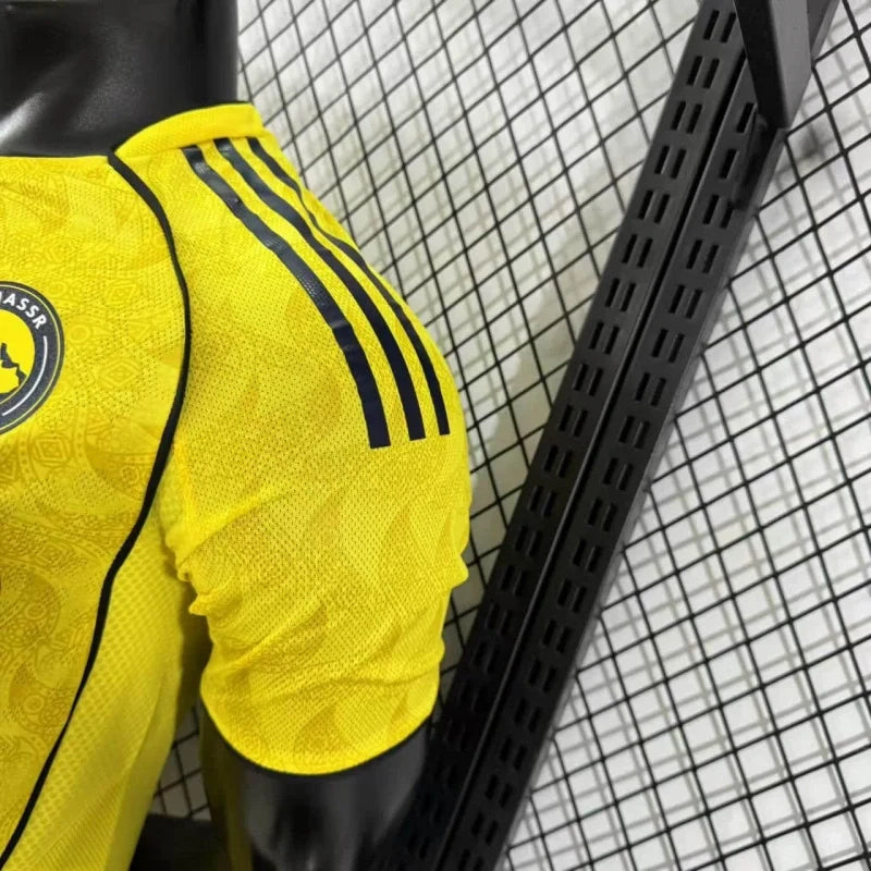 Player Version Al-Nassr Riyadh Jersey 25/26 Home RONALDO Football Kit Soccer Jersey