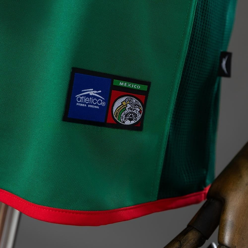 Mexico Home Jersey 2002 Retro Football Kit Soccer Shirt