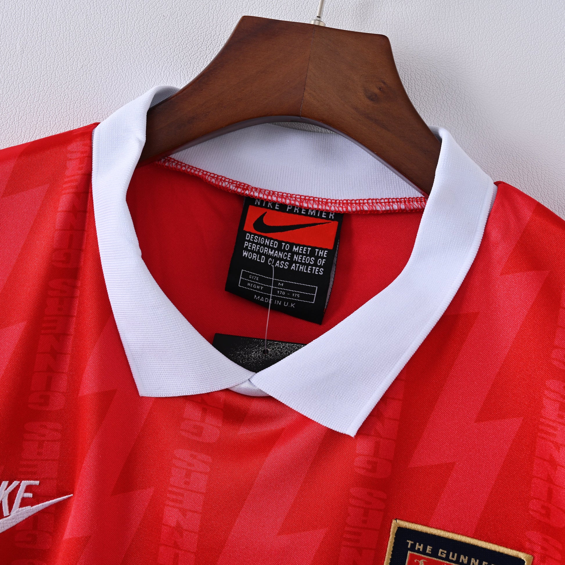 Retro Arsenal Jersey 1993-94 Home Football Kit Soccer Jersey