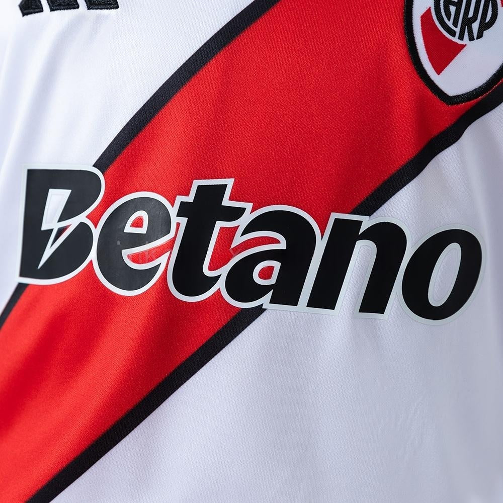 Kids River Plate Jersey 2026-2027 Home Football Kit Soccer Shirt