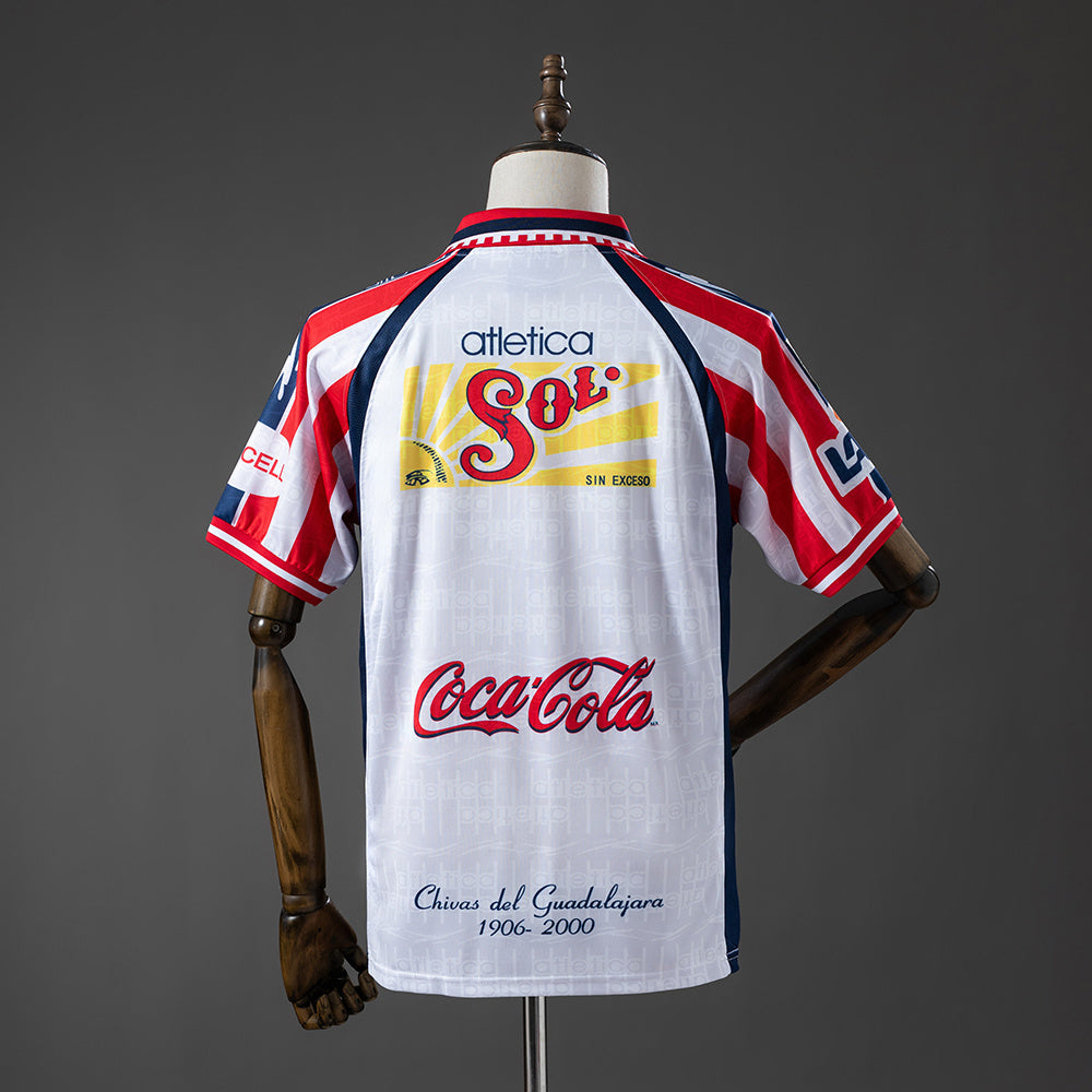 Chivas Away Jersey 1999-2000 Retro Football Kit Soccer Shirt