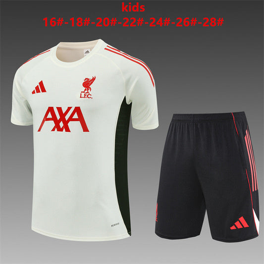 Kids Liverpool Training Tracksuits 25/26 Football Kit Soccer Jersey