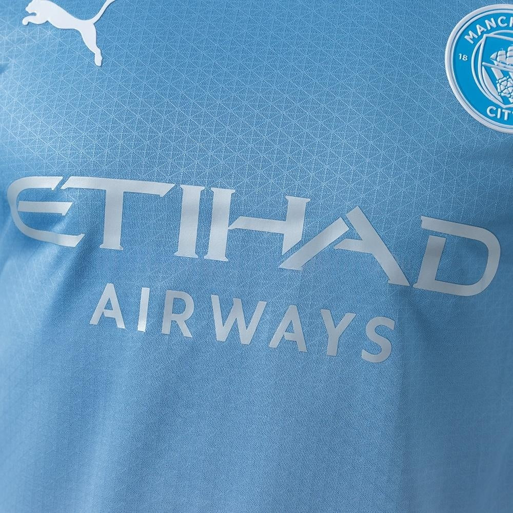 Player Version Manchester City Home Jersey 2026-2027 Long Sleeves Football Kit Soccer Shirt
