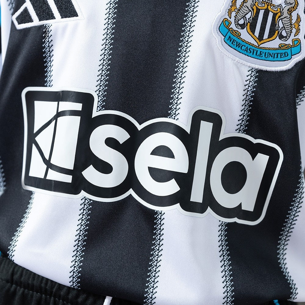 Kids Newcastle United Jersey 25/26 Home Football Kit