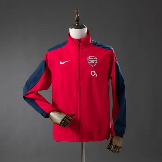 Arsenal Windbreaker 2004-05 Football Kit Soccer Jersey