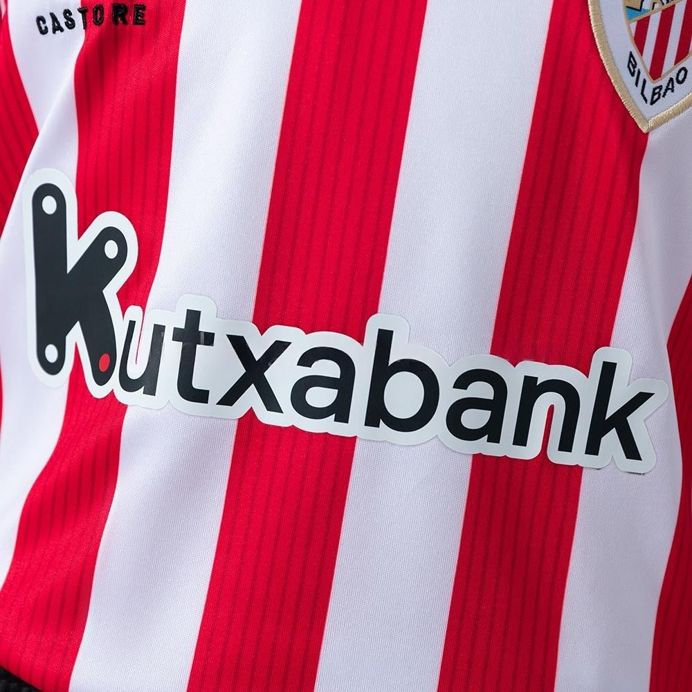 Kids Athletic Bilbao Home Jersey 2026-2027 Football Kit Soccer Shirt