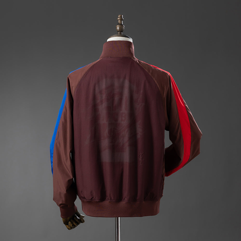 Barcelona x Travis Scott Windbreaker 2025/26 Brown Football Soccer Jacket