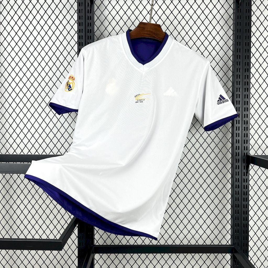 Retro Real Madrid Jersey 2002-03  Third Reversible Double-sided Football Kit Soccer Jersey