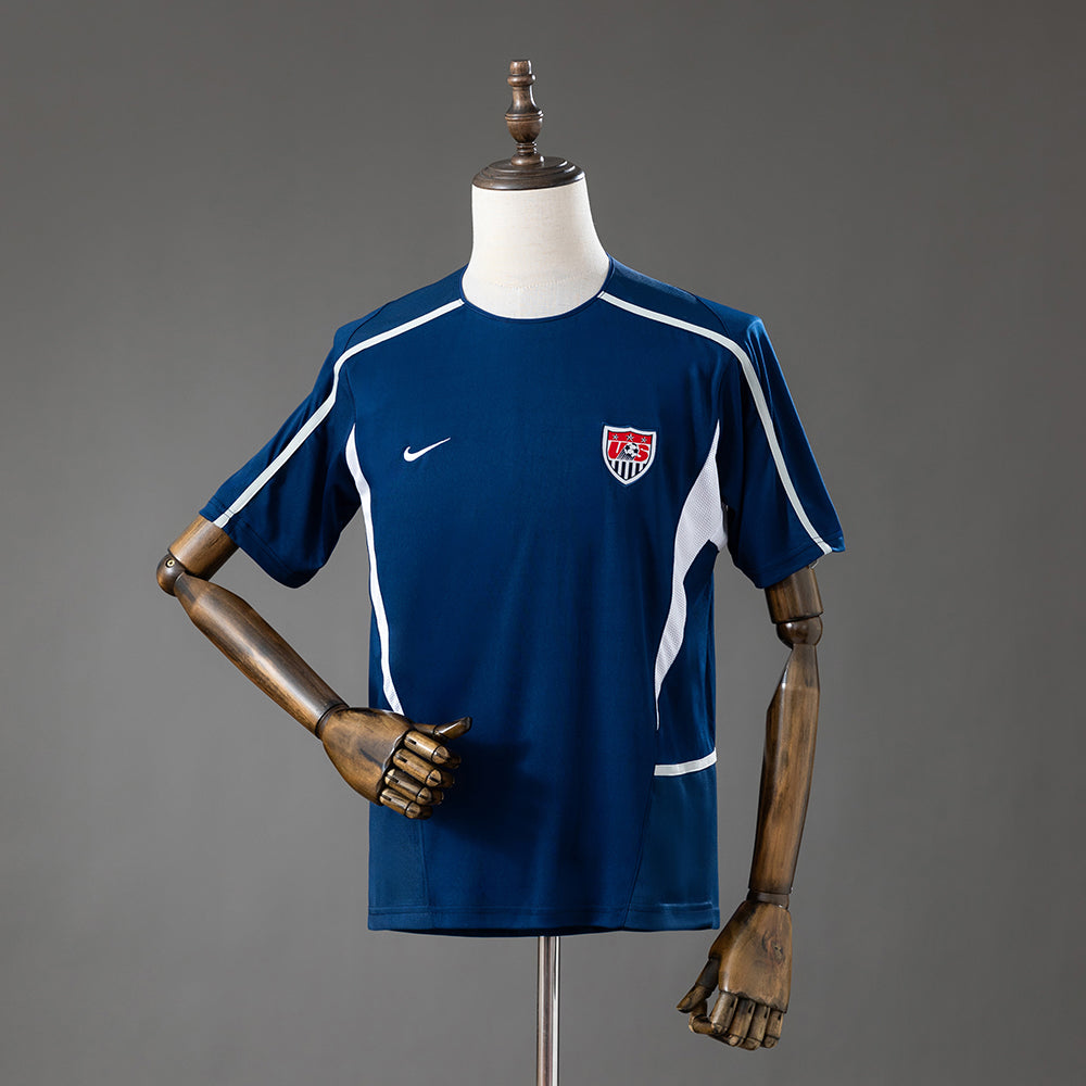 USA Away Jersey 2002 Retro Football Kit Soccer Shirt
