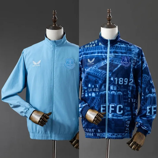 Everton Windbreaker 2025/26 Reversible Football Kit