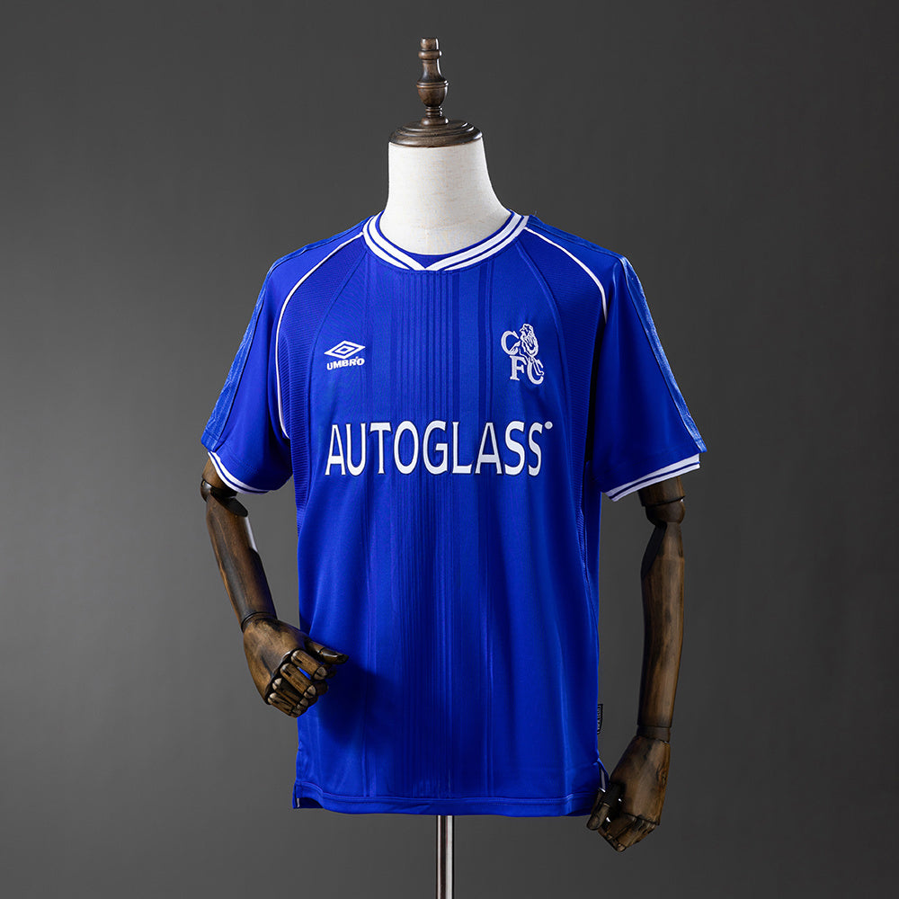 Chelsea Jersey 1999-01 Home Retro Kit