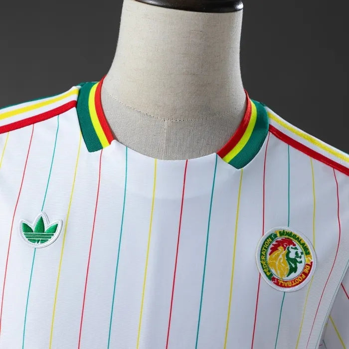 Senegal Terrace Icons T-Shirt White 2026 World Cup Football Kit Soccer Jersey