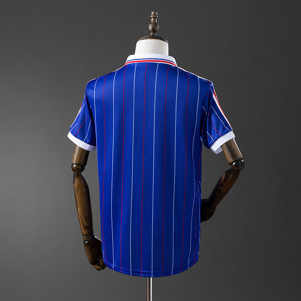 France Jersey 1982 Home Retro Football Kit