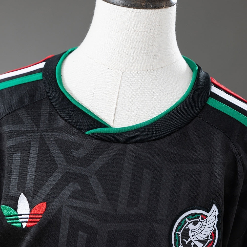 Kids Mexico Third Jersey 2026 World Cup Football Kit Soccer Shirt