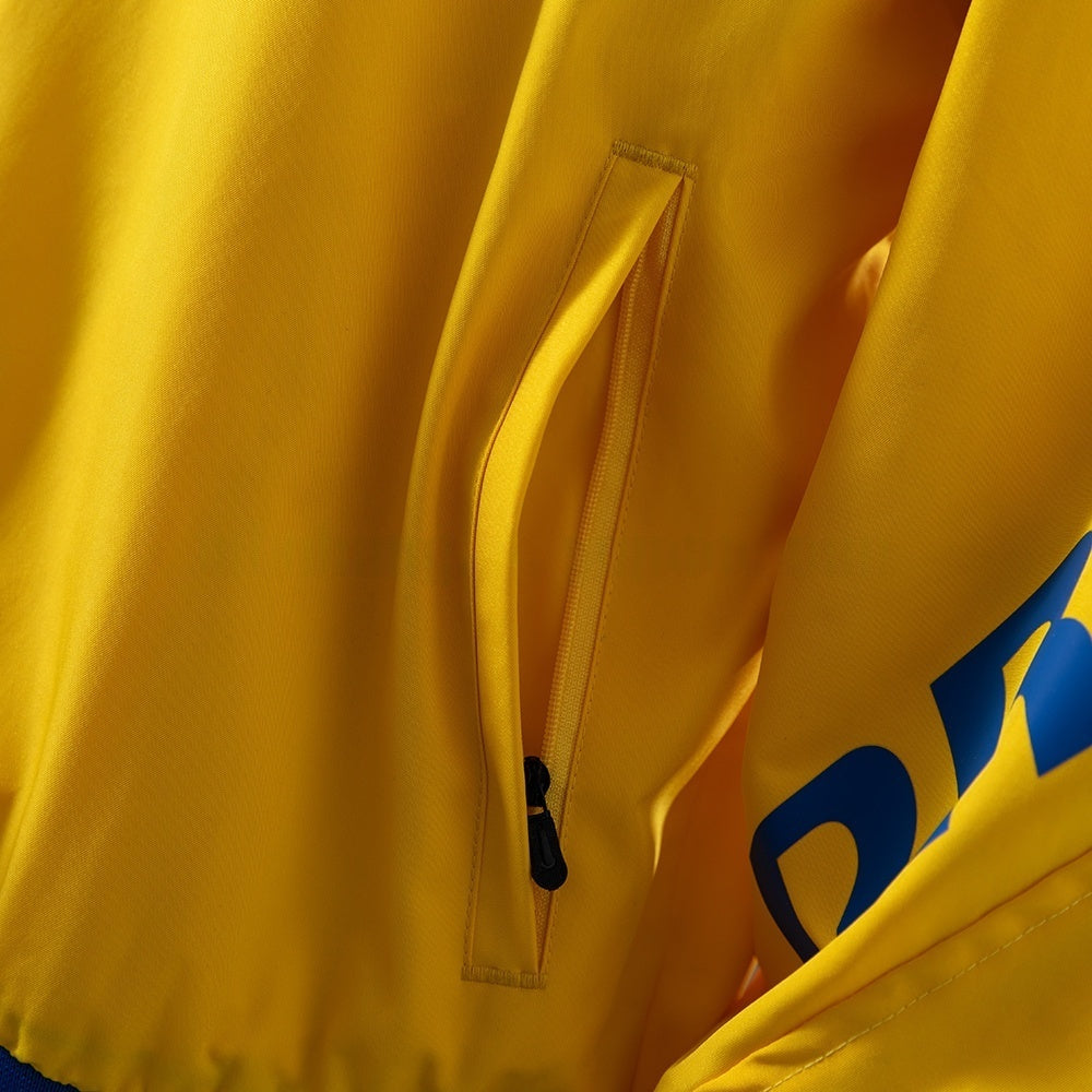 Brazil Windbreaker 2025/26 Yellow Football Jacket