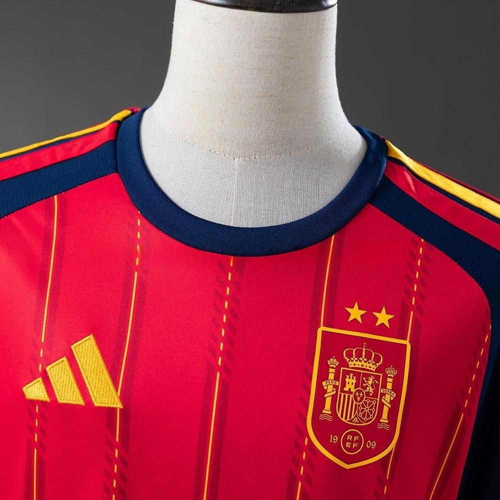 2-Star Spain Home Jersey 2026 World Cup Champion Football Kit Soccer Shirt