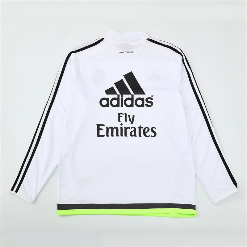 Retro Real Madrid Training Tracksuits 2015-16 Football Kit Soccer Jersey