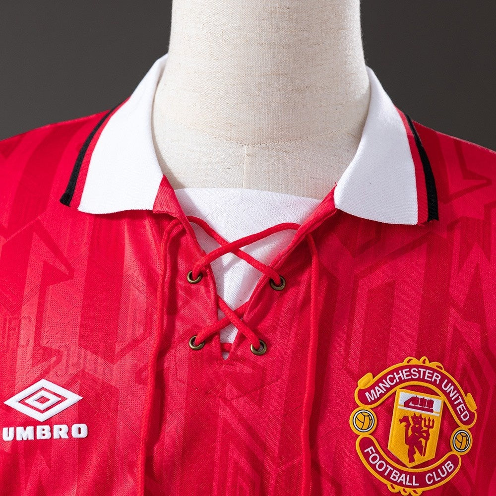Manchester United Jersey 1992-94 Home Retro Football Kit