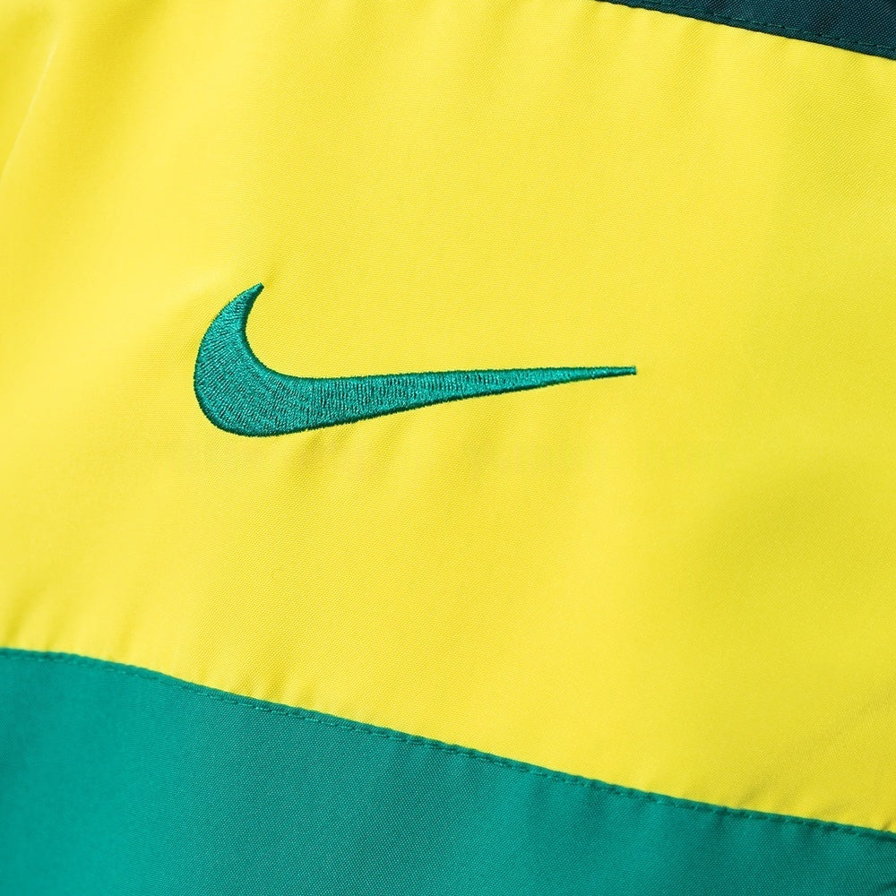 Brazil Windbreaker 2010 Green Football Soccer Jacket