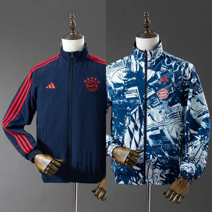 Bayern Munich Windbreaker 2025/26 Reversible Football Kit