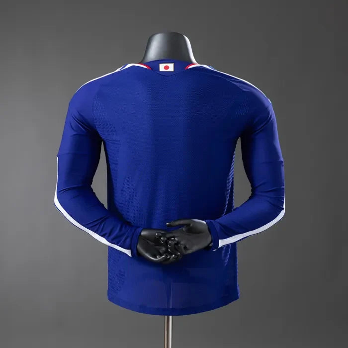 Player Version Japan Home Jersey 2026 World Cup Football Kit Long Sleeves