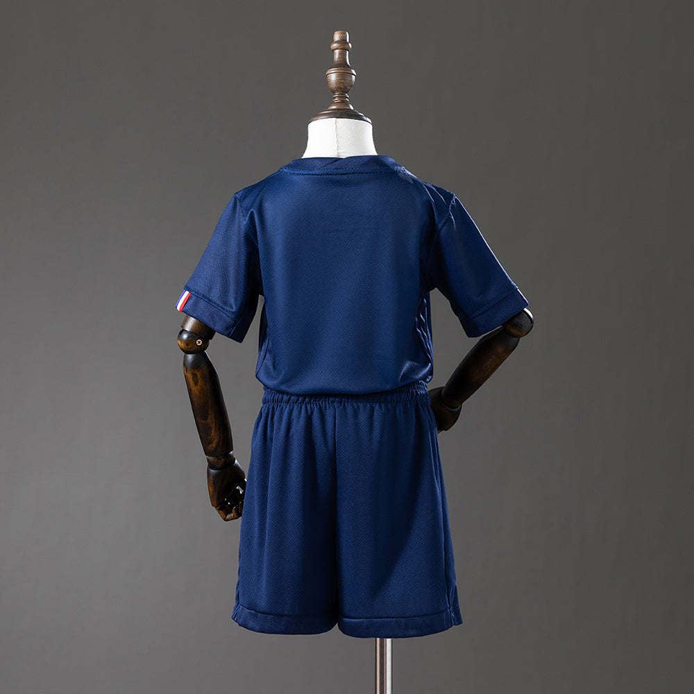 Kids PSG Jersey 25/26 Home Football Kit