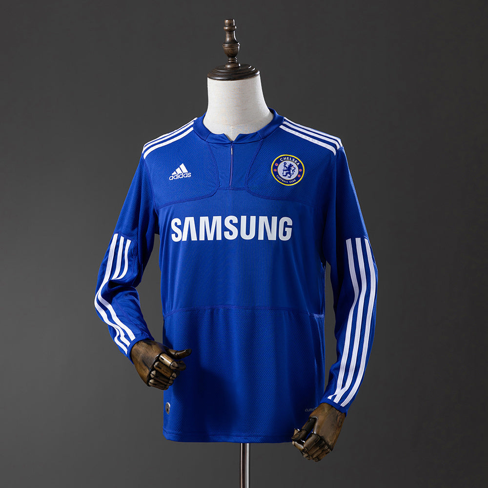 Chelsea Jersey 2009/10 Home Retro Kit Long Sleeves