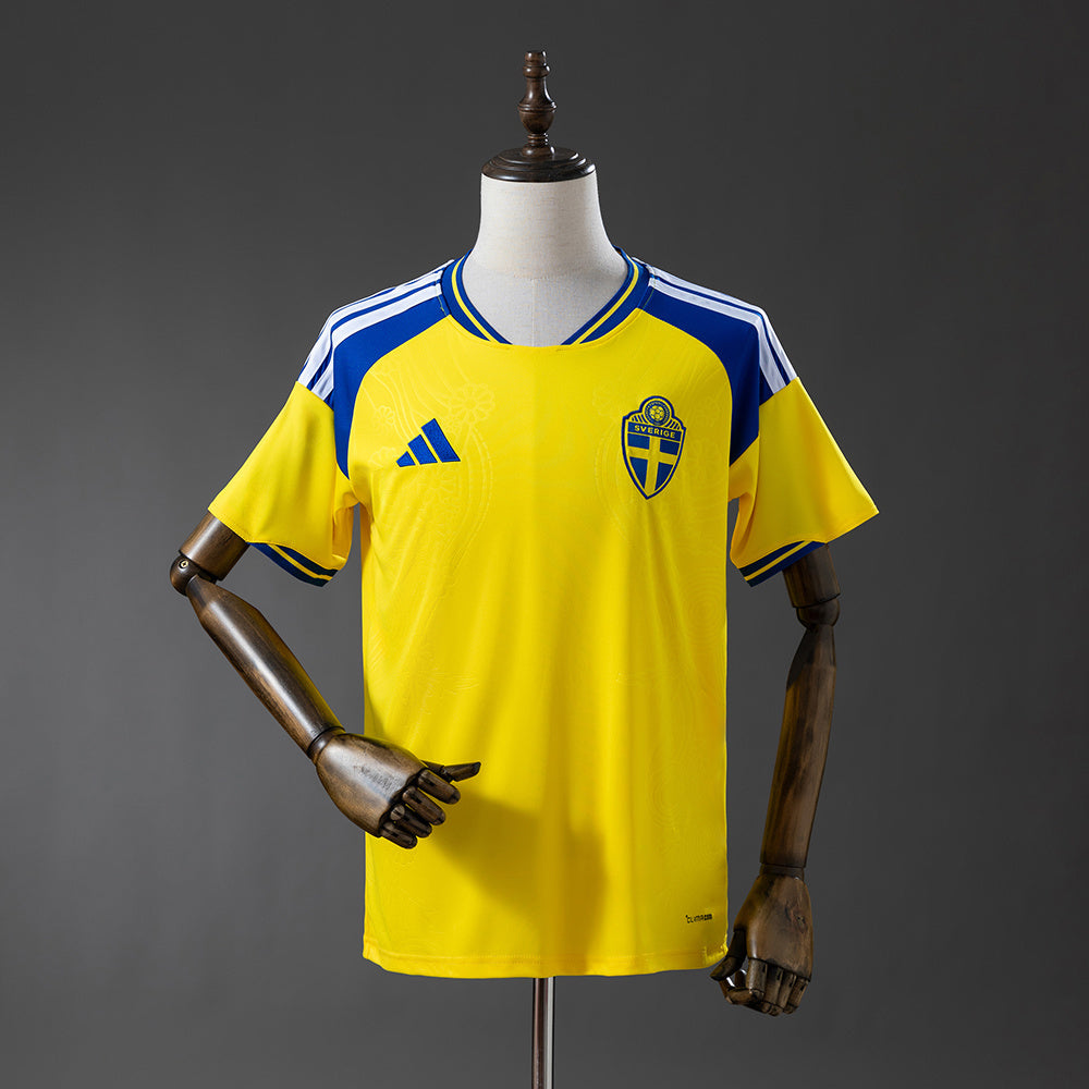 Sweden Home Jersey 2026 World Cup Football Kit Soccer Shirt
