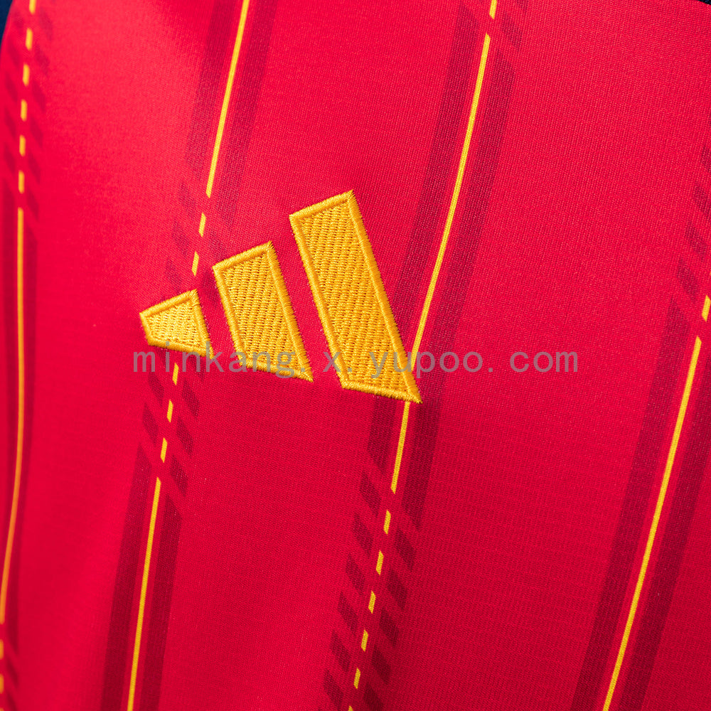 2-Star Kids Spain Home Jersey 2026 World Cup Champion Football Kit Soccer Shirt