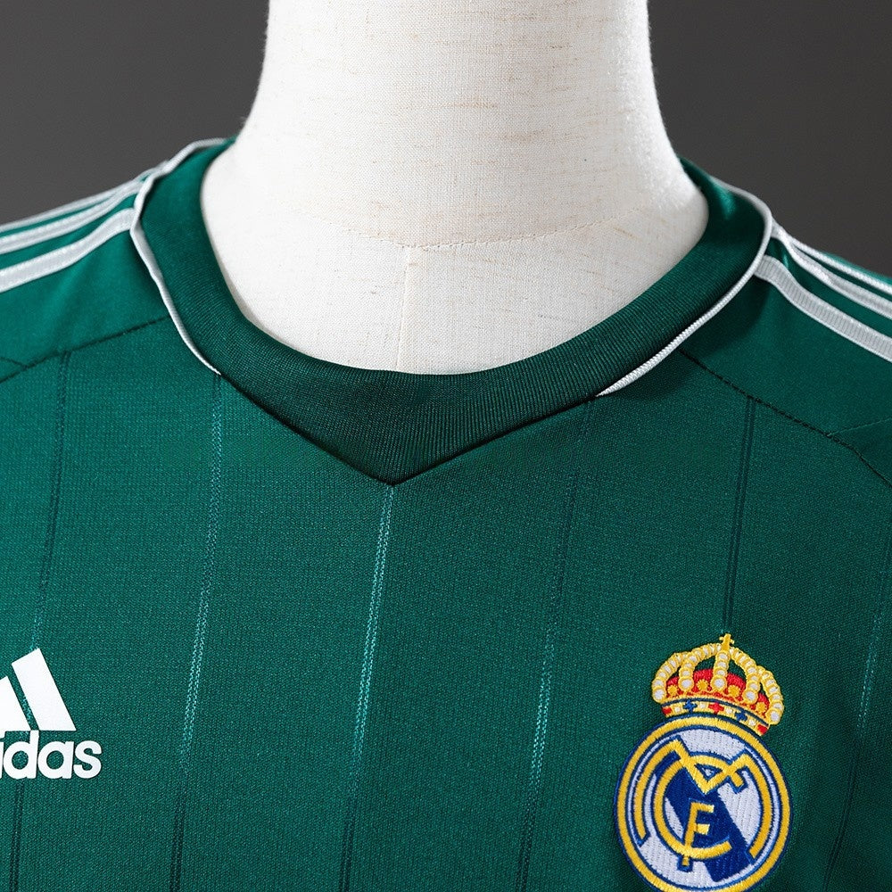Real Madrid Jersey 2012-13 Third Retro Kit Long Sleeves