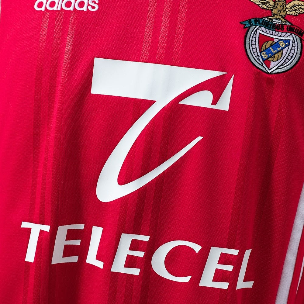 Benfica Jersey 1997-98 Home Retro Football Kit