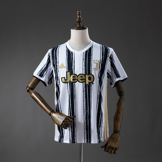 Juventus Home Jersey 2020-21 Retro Football Kit Soccer Shirt