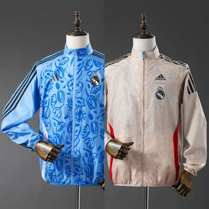 Real Madrid Windbreaker 2025/26 Reversible Football Kit