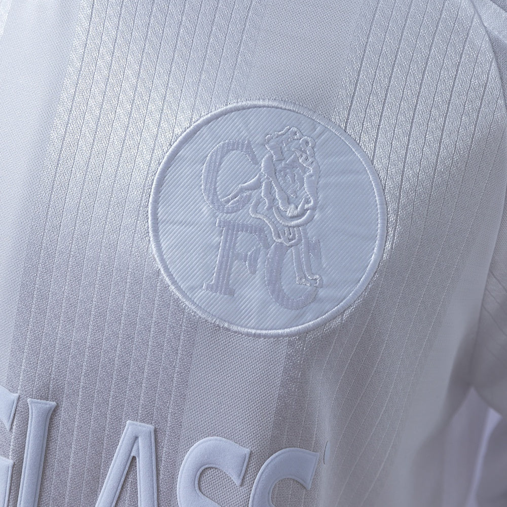 Chelsea White Jersey 1998-00 Retro Football Kit Soccer Shirt