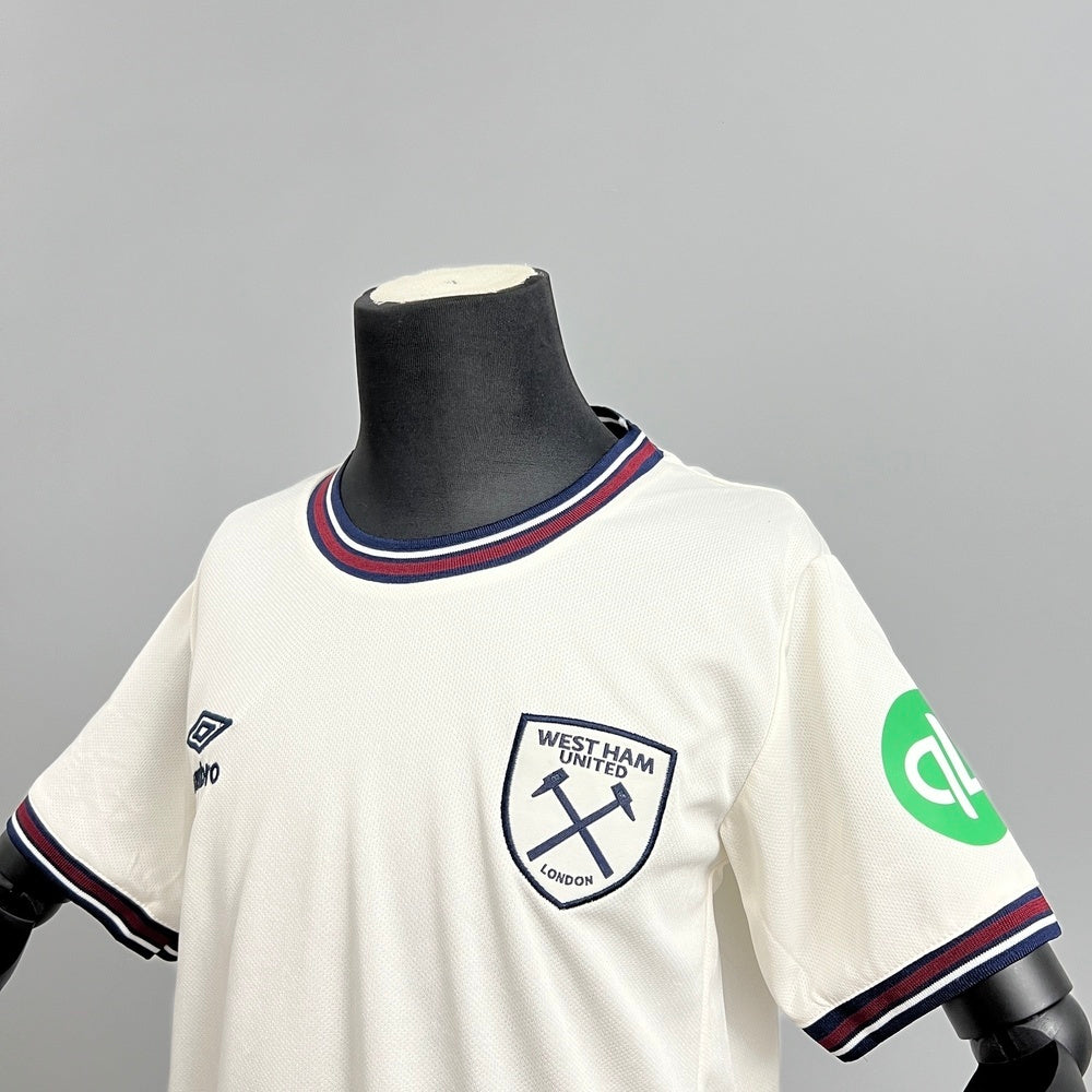 Kids West Ham United Jersey 25/26 Away Football Kit Soccer Jersey