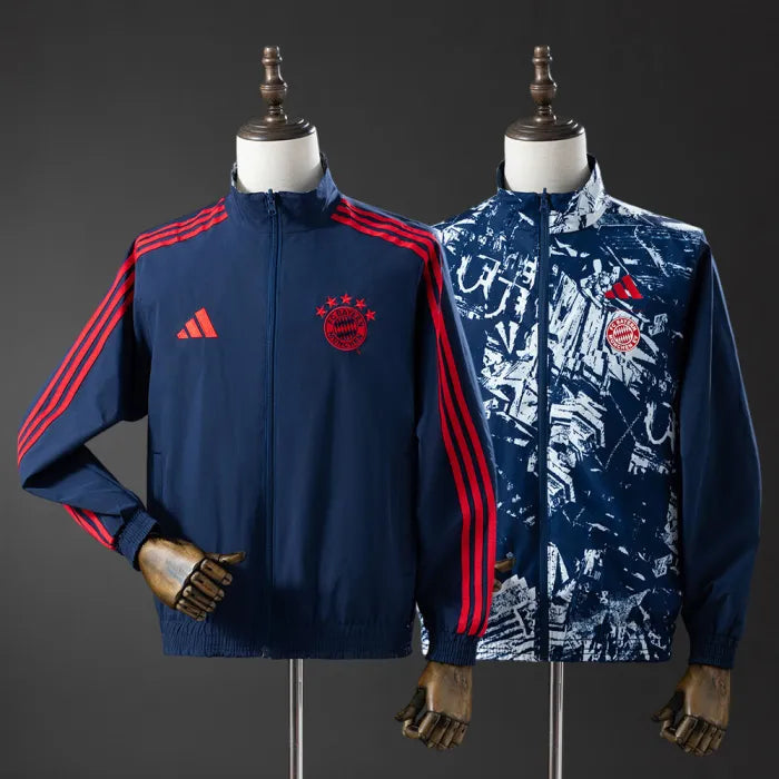 Bayern Munich Windbreaker 2025/26 Reversible Football Kit