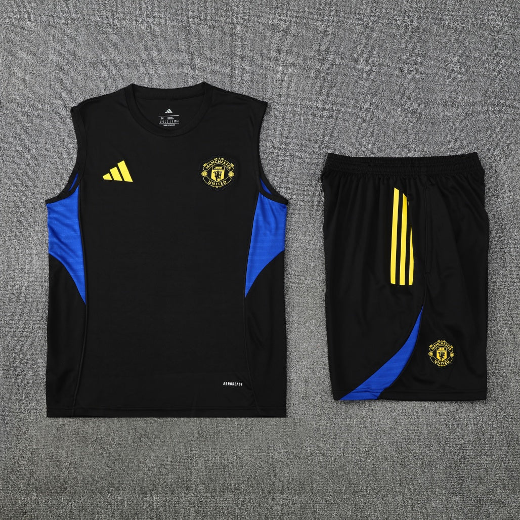 Manchester United Vest Set Training Tracksuits 25/26 Football Kit Soccer Jersey