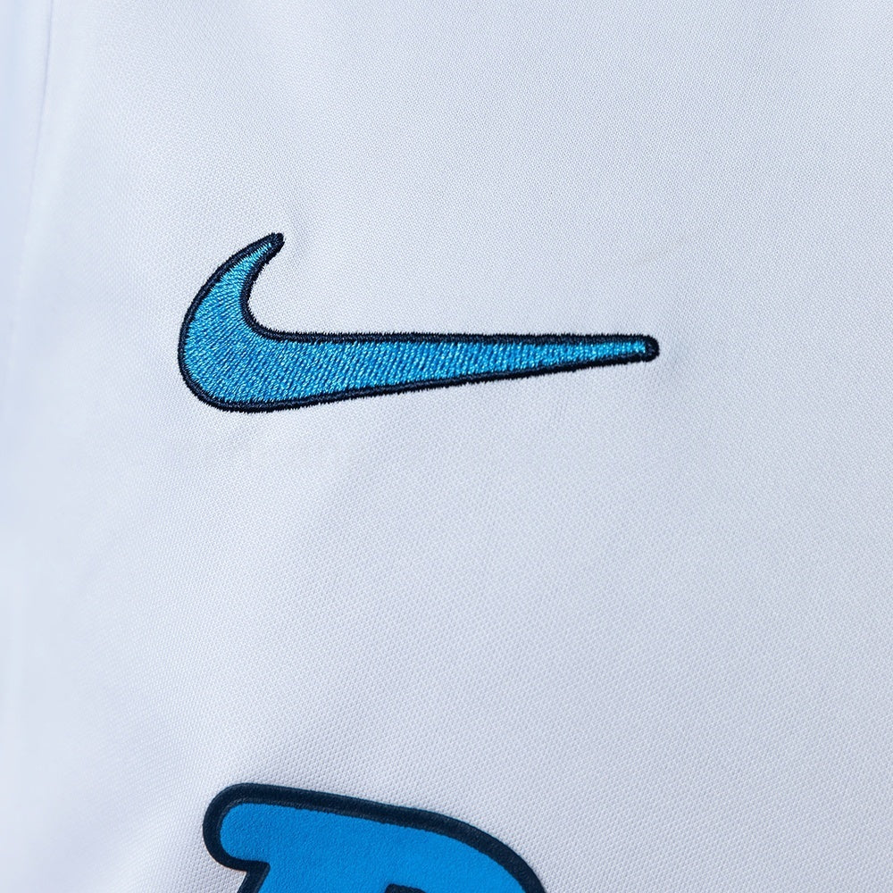 Napoli Away Jersey 1998-99 Retro Long Sleeves Football Kit Soccer Shirt