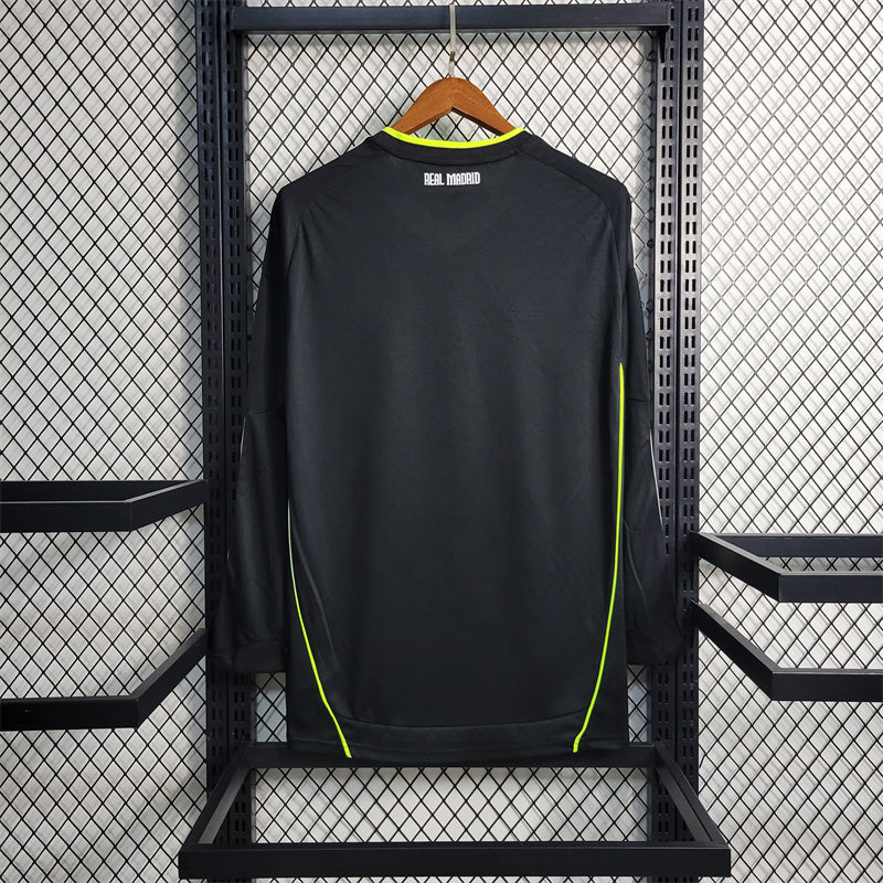 Long Sleeves Real Madrid Jersey 10/11 History Retro Football Kits Custom Name 2010 2011 Soccer Team Shirt