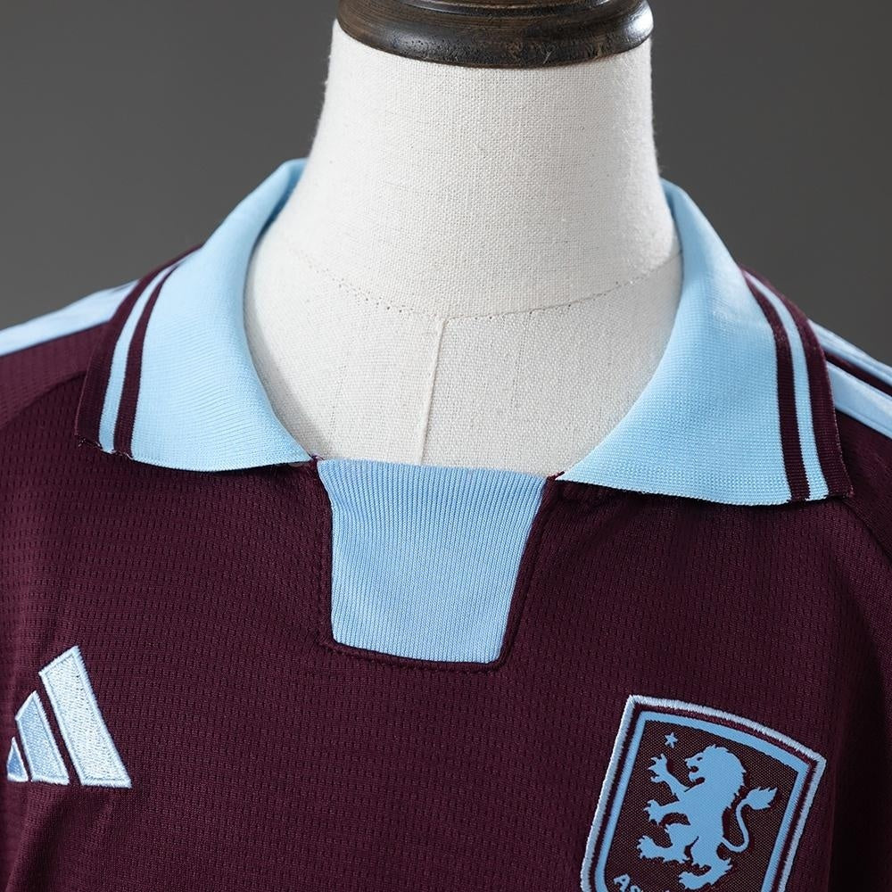 Kids Aston Villa Home Jersey 2026-2027 Football Kit Soccer Shirt