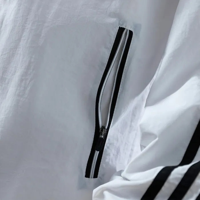 Real Madrid Windbreaker 2025/26 White Football Kit