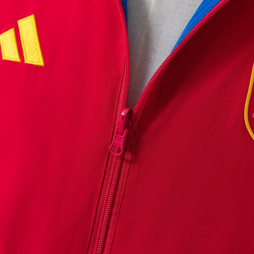 Spain Windbreaker 2026 Reversible Football Soccer Jacket