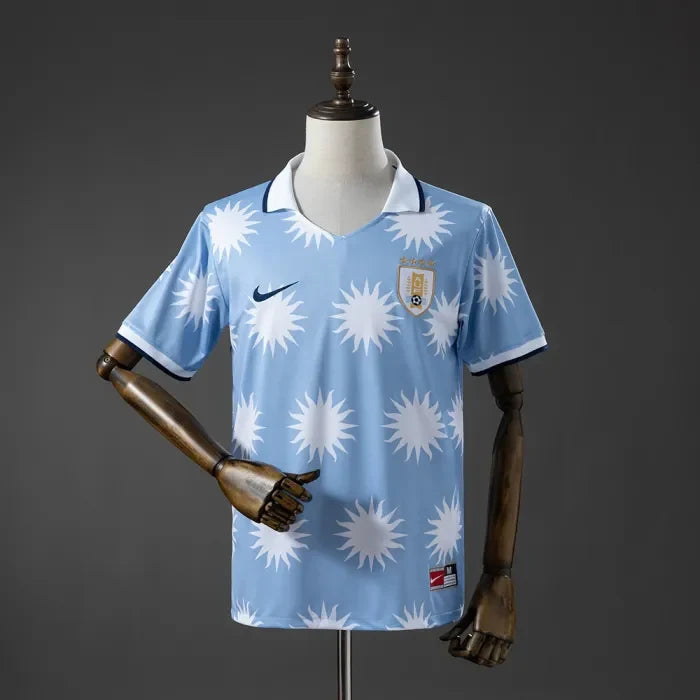 Uruguay Blue Jersey 2026 World Cup Special Football Kit Soccer Shirt