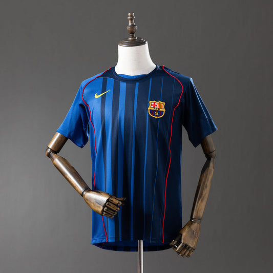 Barcelona Jersey 2004/05 Away Retro Football Kit