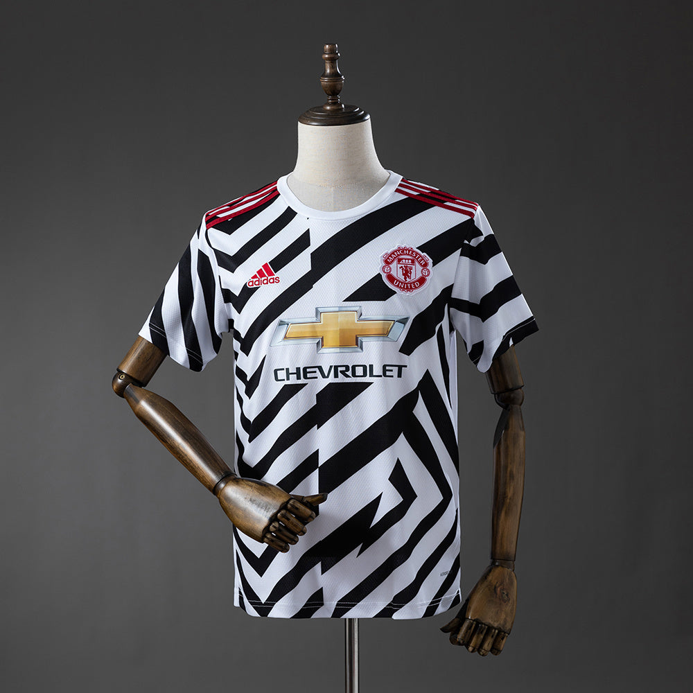 Manchester United Third Jersey 2020-21 Retro Football Kit Soccer Shirt