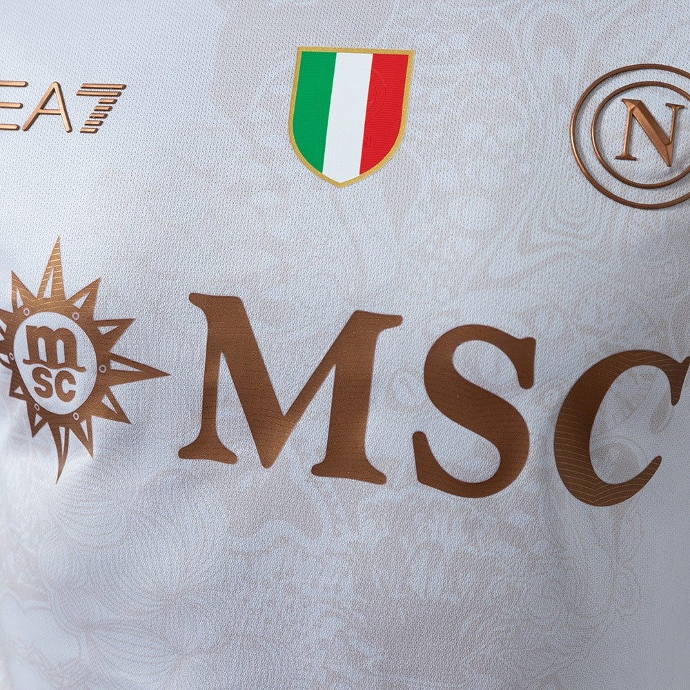 SSC Napoli Jersey 25/26 Away Football Kit Player Version