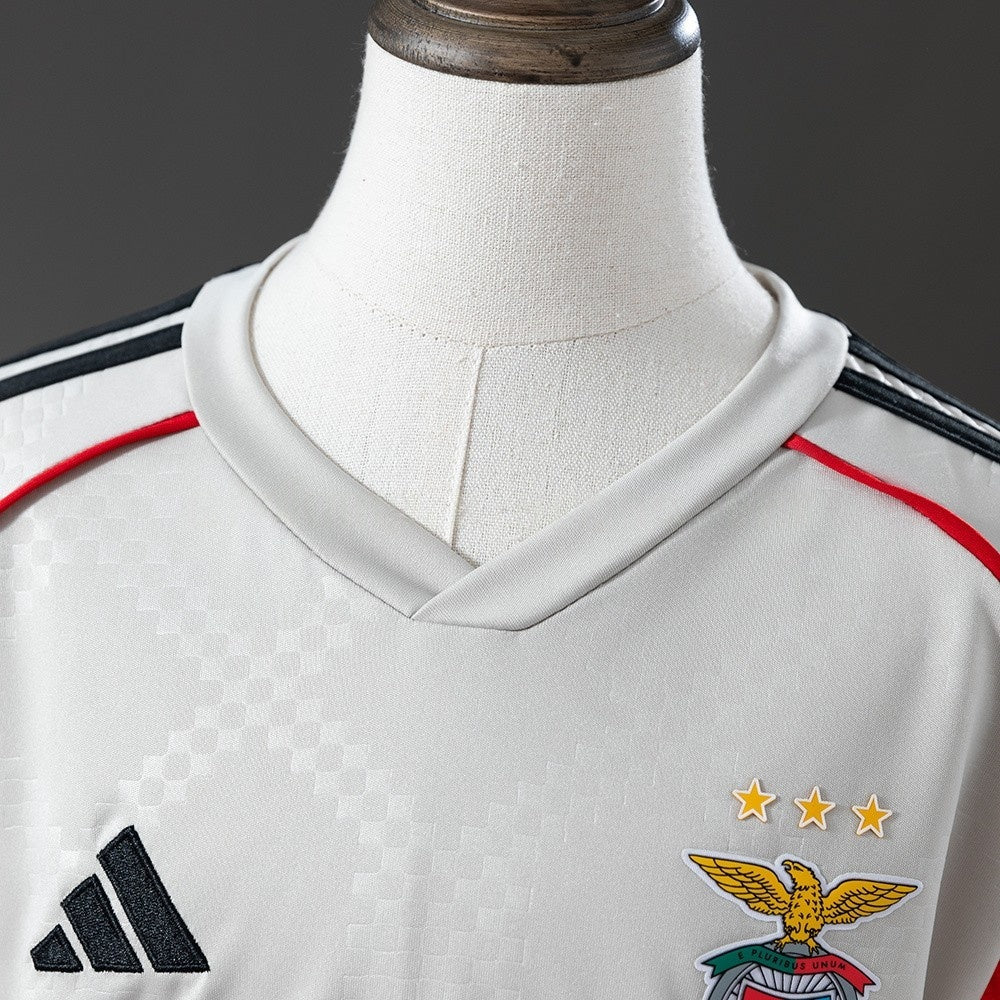 Kids Benfica Jersey 25/26 Away Football Kit